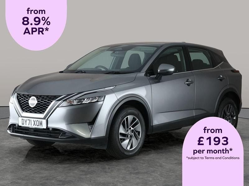 Grey Used 2021 Nissan Qashqai Acenta Premium SUV | £15,430 (Good price) - Image 1/2