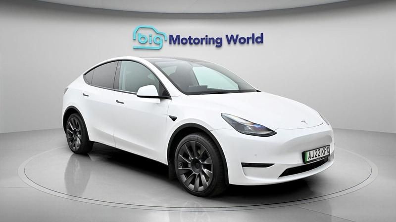 Used Tesla Model Y Long Range AWD 378 kW (514 HP) 2022 White SUV