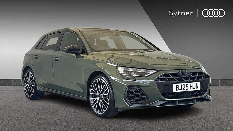 Green Used 2025 Audi S3 Sportback Black Edition Hatchback | £41,500 - Image 1/4