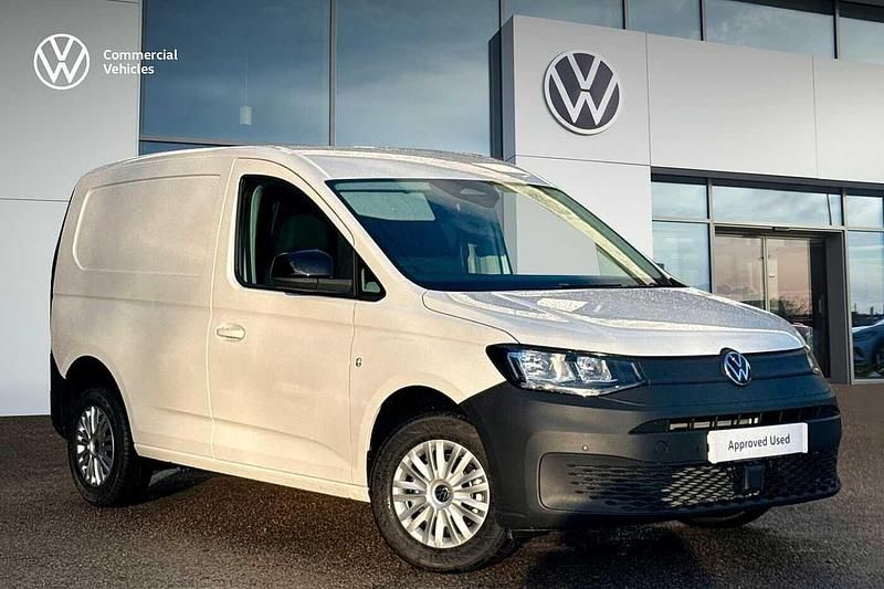 White New 2025 VW Caddy Business MPV | £18,991 (Good price) - Image 1/4