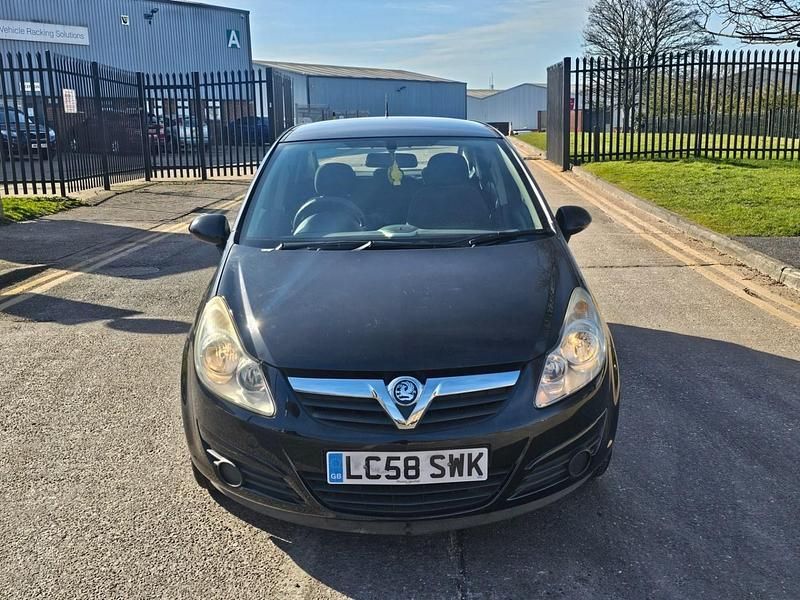 Used Vauxhall Corsa 2009 Black Hatchback