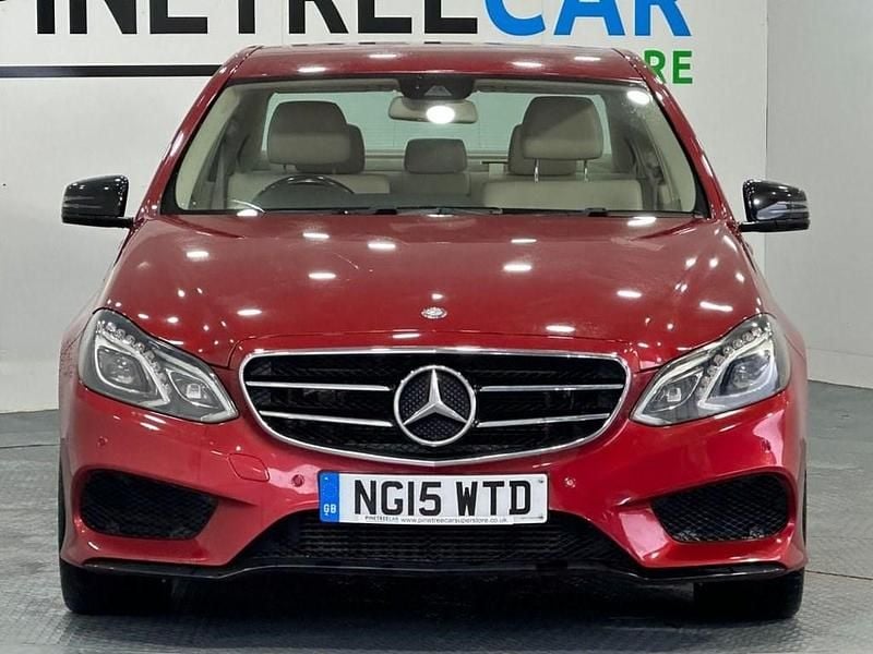 Used Mercedes E250 AMG 204 HP (150 kW) 2015 Red Sedan