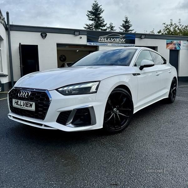Used Audi A5 S-Line 2020 White Coupe