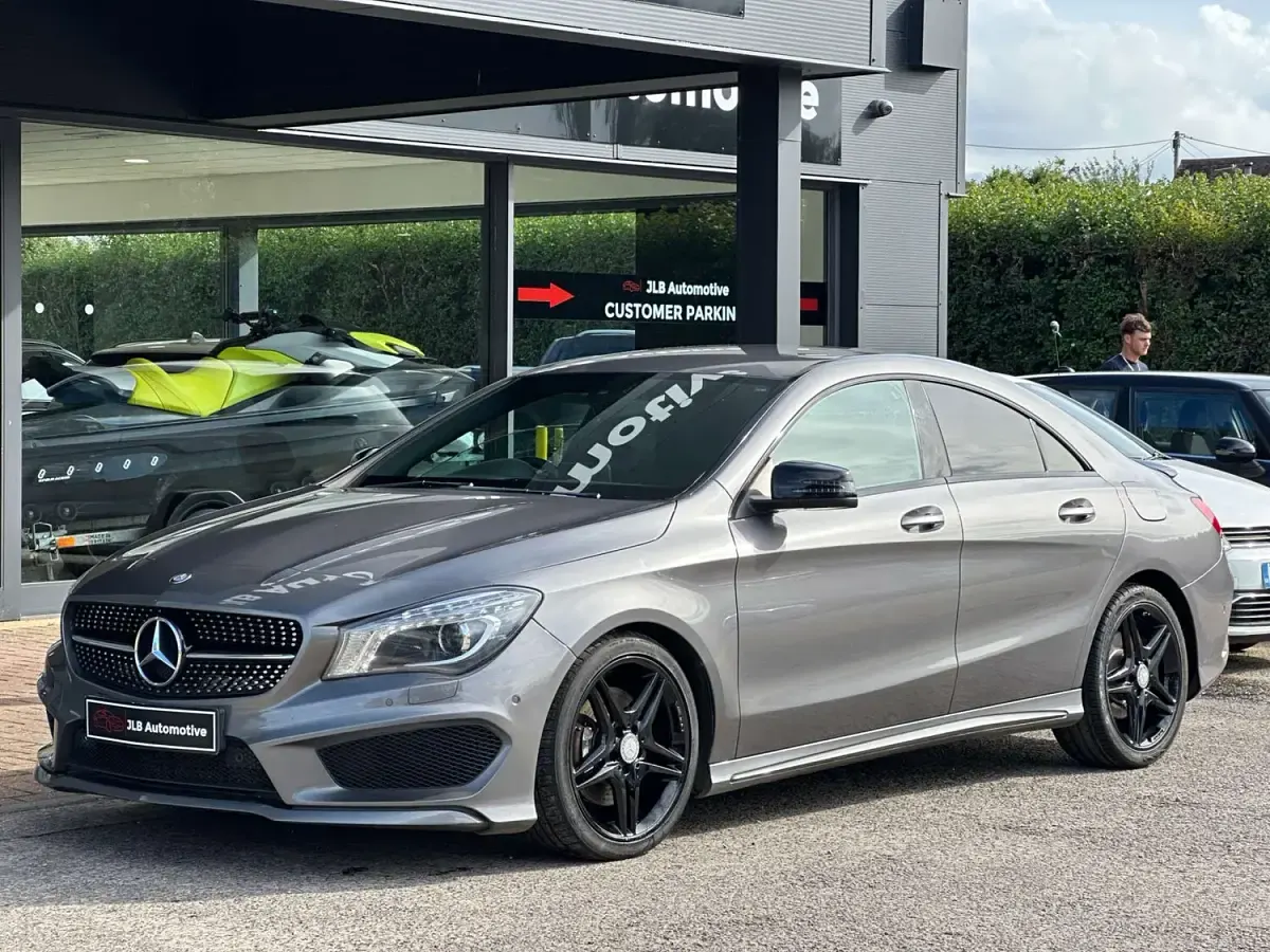 Used Mercedes CLA220 AMG 177 HP (130 kW) 2015 Grey Sedan