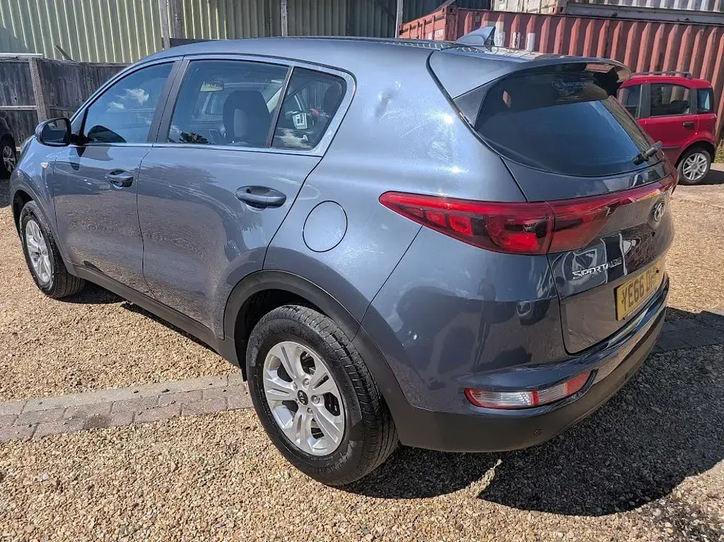 Used Kia Sportage 2017 Blue SUV