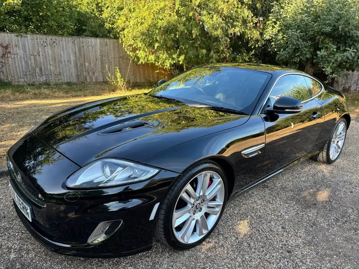 Used Jaguar XK Supercharged 502 HP (369 kW) 2012 Black Coupe