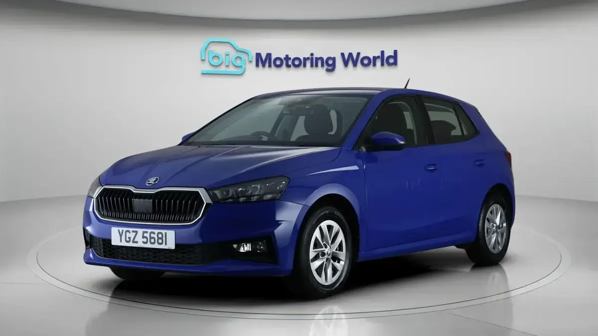 Used Skoda Fabia Comfort 110 HP (80 kW) 2023 Blue Hatchback
