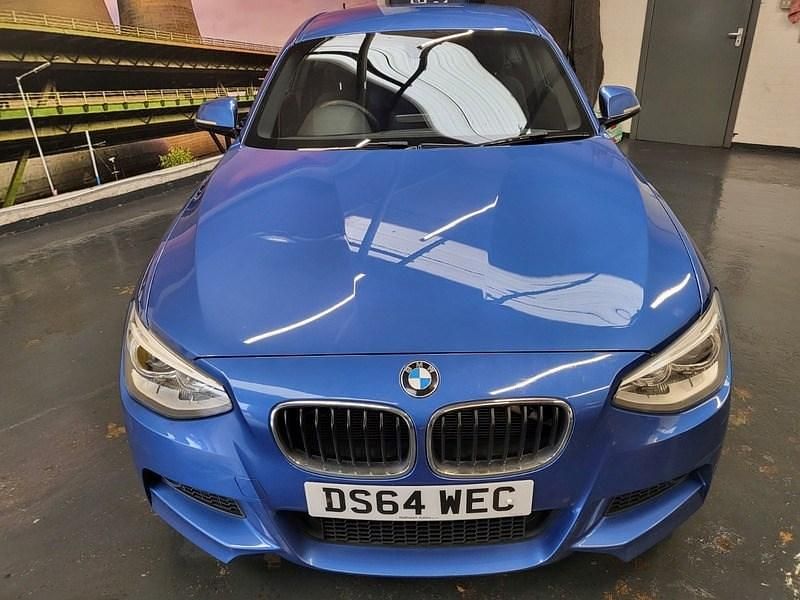 Used BMW 118 M Sport 134 HP (98 kW) 2014 Blue Hatchback