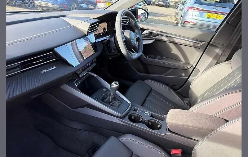 Used Audi A3 Black Edition 147 HP (108 kW) 2025 Grey Sedan