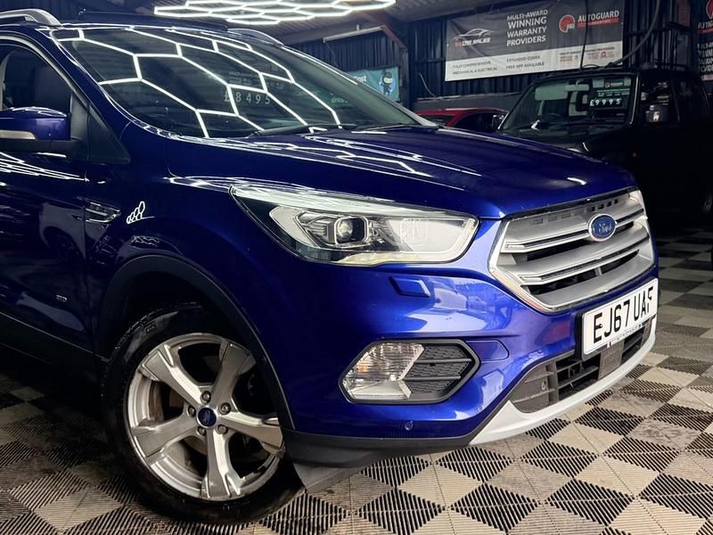 Used Ford Kuga Titanium X 180 HP (132 kW) 2018 Blue SUV