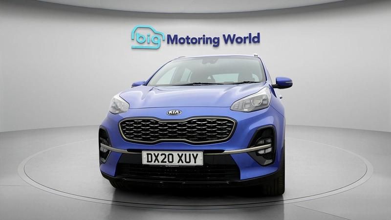 Used Kia Sportage GT-Line 136 HP (100 kW) 2020 Blue SUV