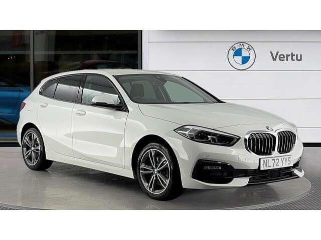 White Used 2022 BMW 118 Sport Line Hatchback | £21,245 (Fair price) - Image 1/4
