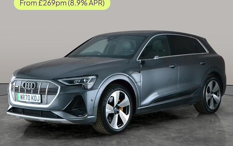 Used Audi e-tron S-Line 230 kW (313 HP) 2021 Grey SUV