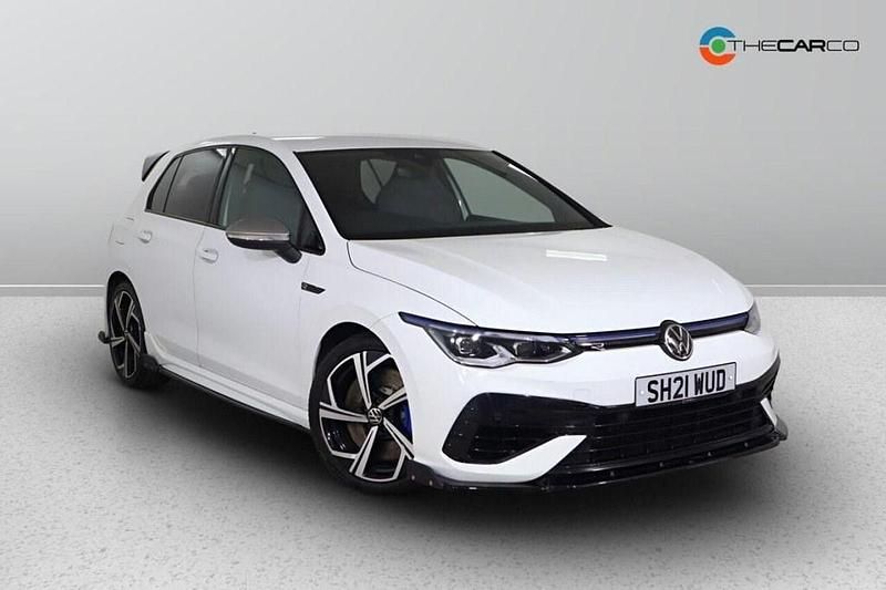 Used VW Golf VII R 320 HP (235 kW) 2021 White Hatchback