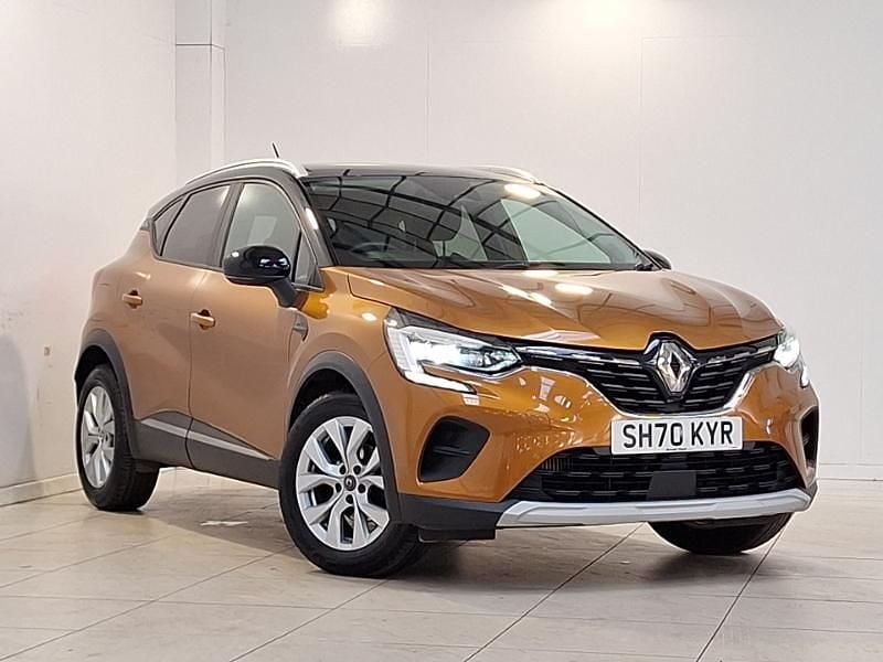 Second-hand Renault Captur Iconic 100 CP (73 kW) 2020 Portocaliu SUV