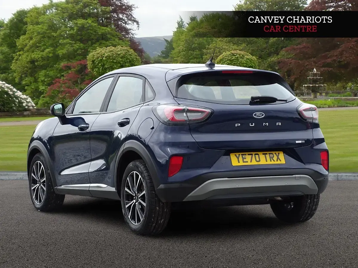 Used Ford Puma Titanium 155 HP (114 kW) 2020 Blue SUV