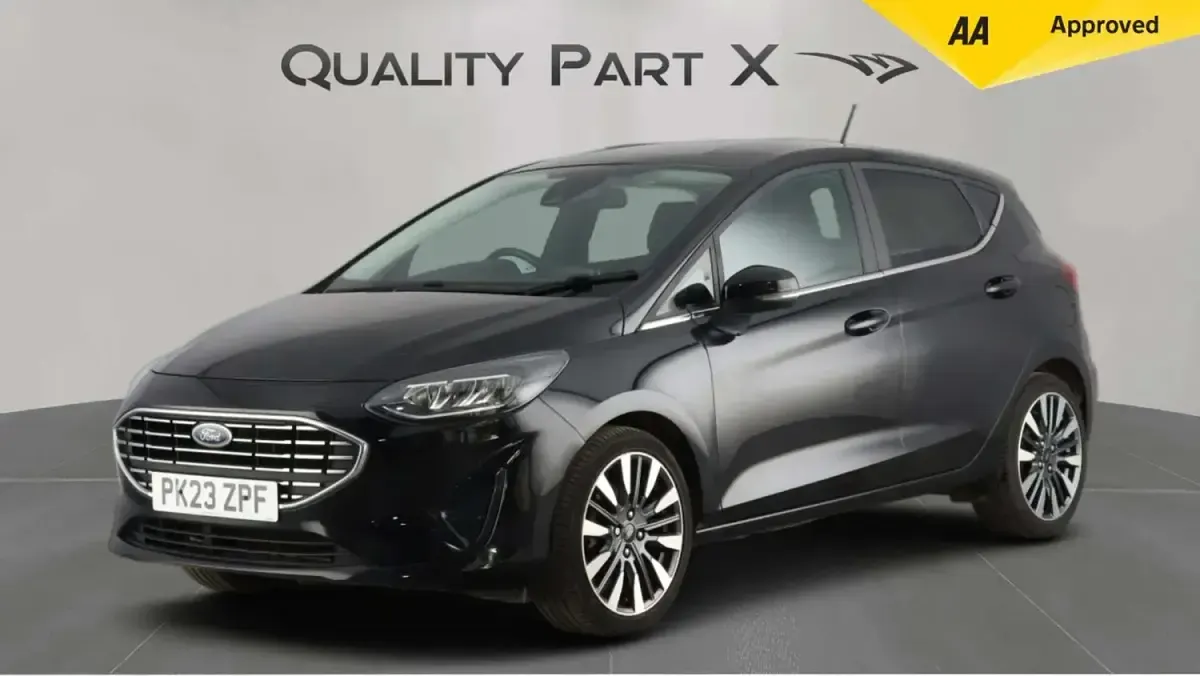 Used Ford Fiesta Titanium X 2023 Black Hatchback