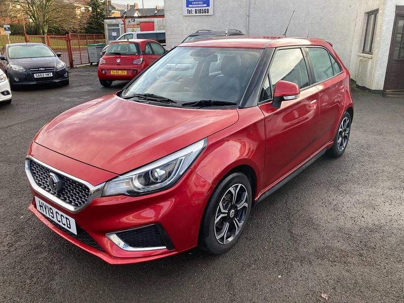 Used MG MG3 Exclusive 106 HP (77 kW) 2019 Red Hatchback