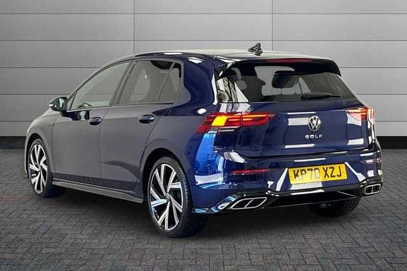 Used VW Golf VII R-line 150 HP (110 kW) 2020 Atlantic blue Hatchback