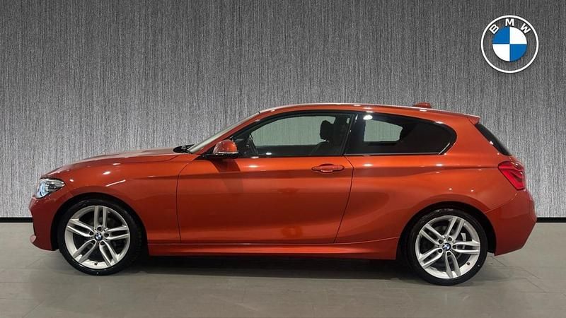 Used BMW 118 M Sport 134 HP (98 kW) 2016 Orange Hatchback