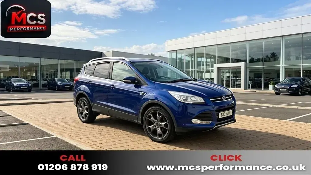 Used Ford Kuga Titanium 150 HP (110 kW) 2015 Blue SUV