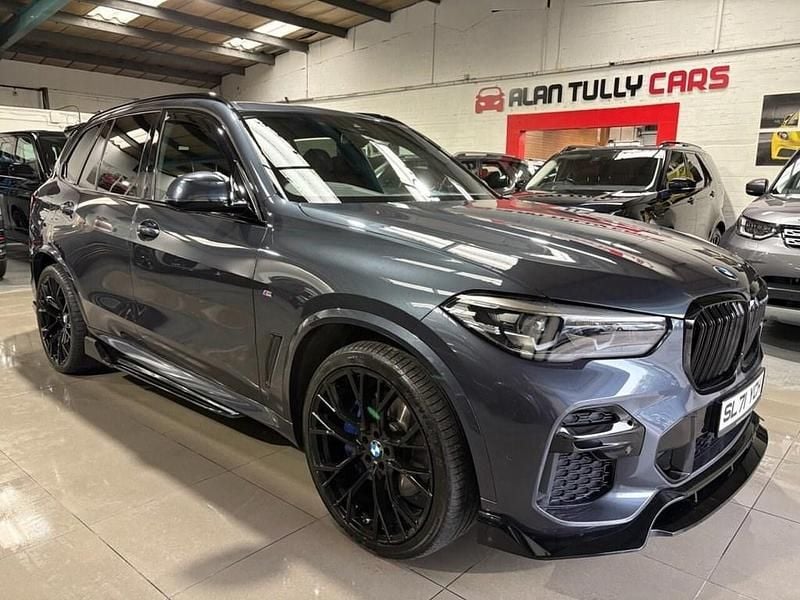 Grey Used 2022 BMW X5 M Sport SUV | £43,950 (Good price) - Image 1/4