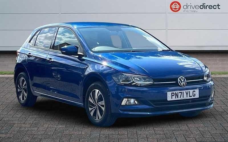 Blue Used 2021 VW Polo Match Hatchback | £13,766 (Fair price) - Image 1/4