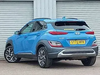 Used Hyundai Kona Premium 141 HP (103 kW) 2022 Blue SUV
