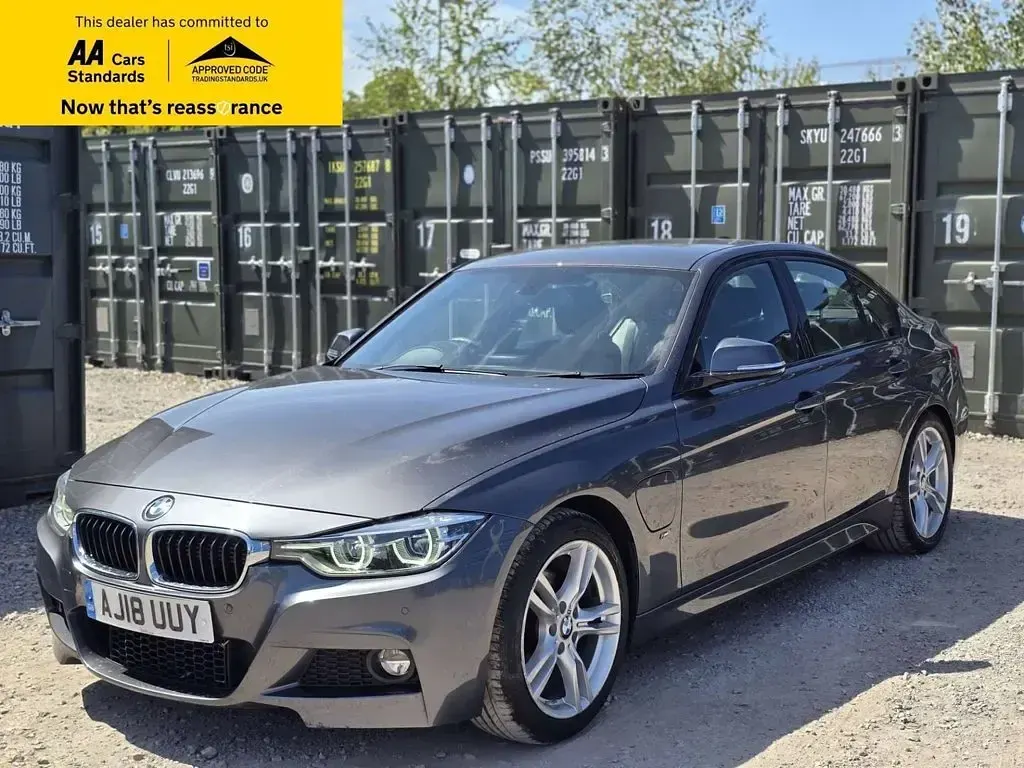 Used BMW 330e M Sport 252 HP (185 kW) 2018 Grey Sedan