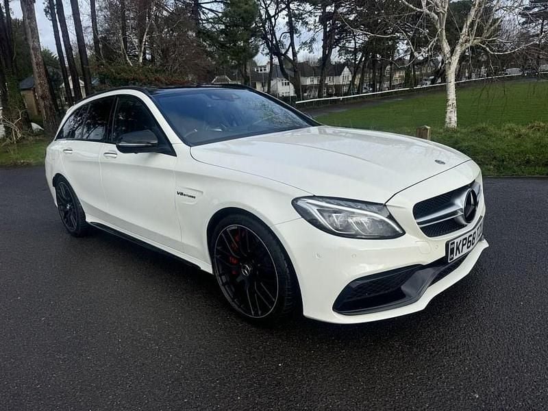 Used Mercedes C63 AMG Premium 2018 White Estate