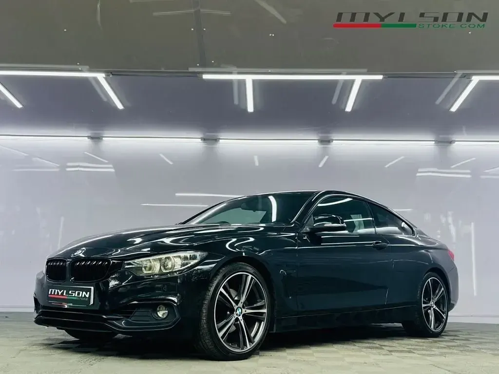 Usado BMW 420 Sport Line 184 CV (135 kW) 2017 Negro Coupe