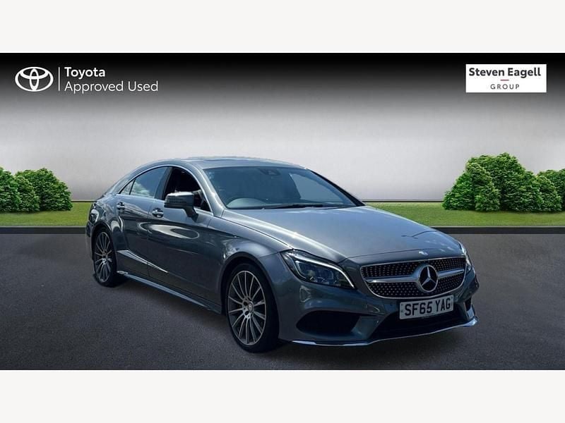 Grey Used 2015 Mercedes CLS350 AMG Line Premium Plus Coupe | £16,995 (A bit pricey) - Image 1/3