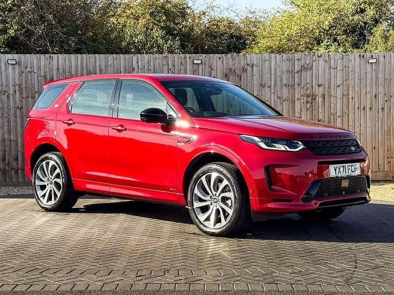 Red Used 2021 Land Rover Discovery Sport HSE Dynamic SUV | £27,395 (A bit pricey) - Image 1/4