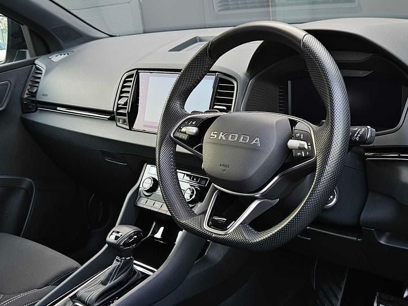 Used Skoda Karoq SportLine 150 HP (110 kW) 2025 Silver SUV