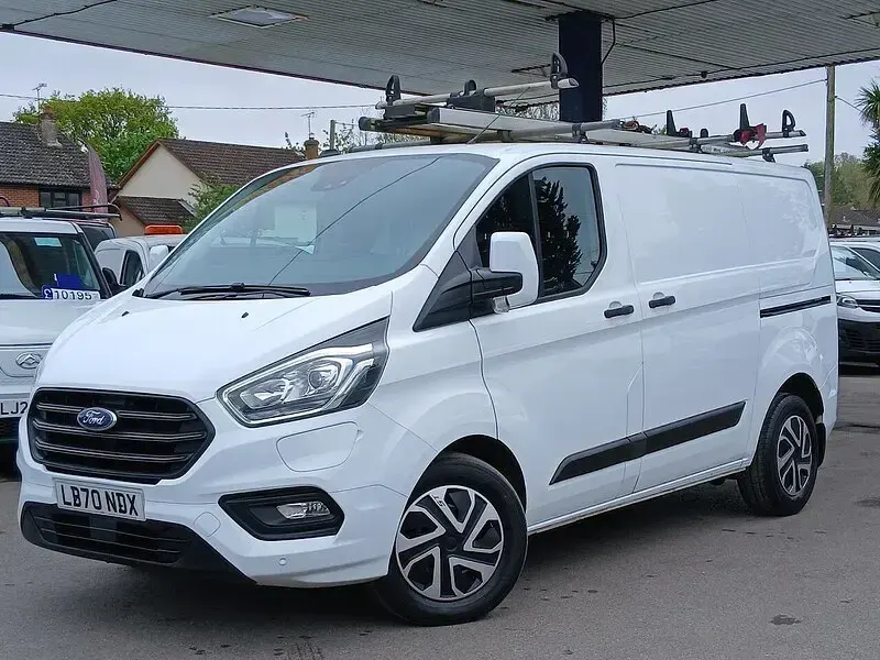 Begagnad Ford Transit Custom Trend 126 HK (92 kW) 2021 Vit Van