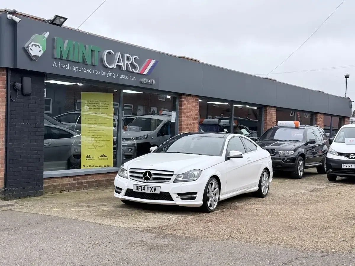 Used Mercedes C220 Sport Edition 2014 White Coupe