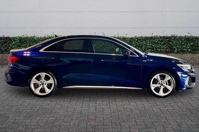 Used Audi A3 S-Line 147 HP (108 kW) 2024 Blue Sedan