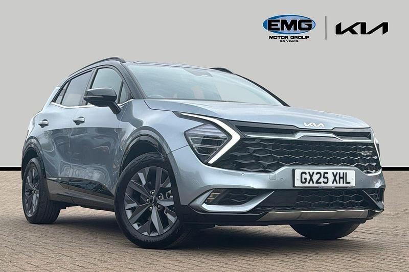 Used Kia Sportage GT-Line S 207 HP (152 kW) 2025 Lunar silver/black roof SUV