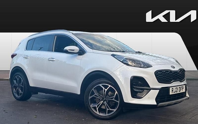 White Used 2021 Kia Sportage GT-Line SUV | £16,856 (Good price) - Image 1/4