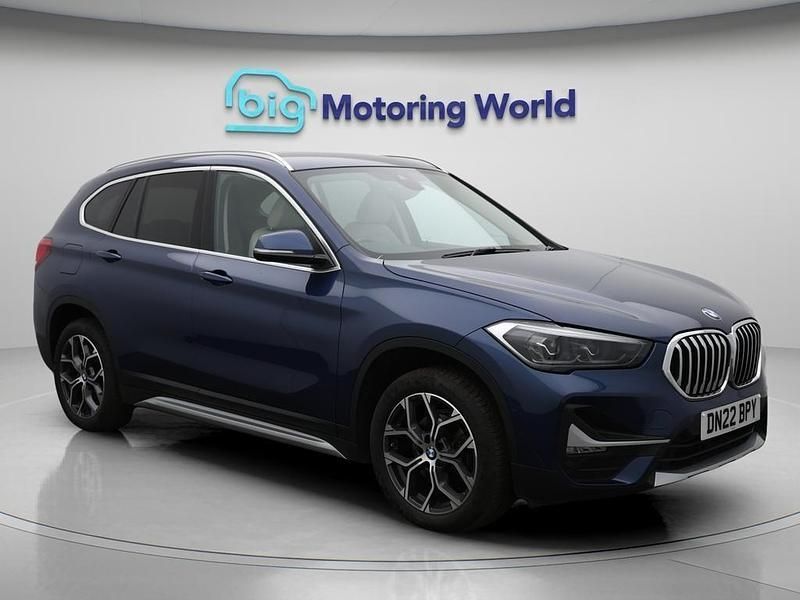 Blue Used 2022 BMW X1 xLine SUV | £24,500 (Fair price) - Image 1/4