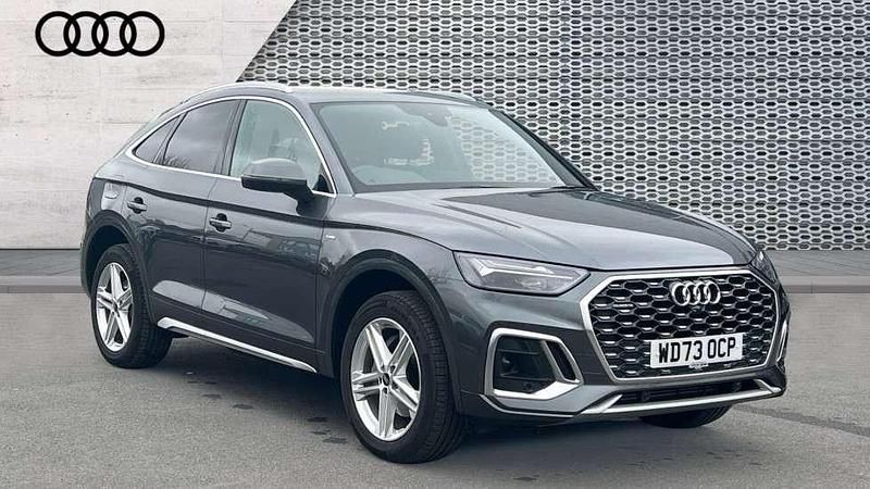 Grey Used 2024 Audi Q5 Sportback S-Line SUV | £35,185 (Good price) - Image 1/4