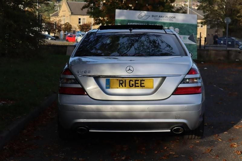 Used Mercedes S500L 2007 Silver Sedan