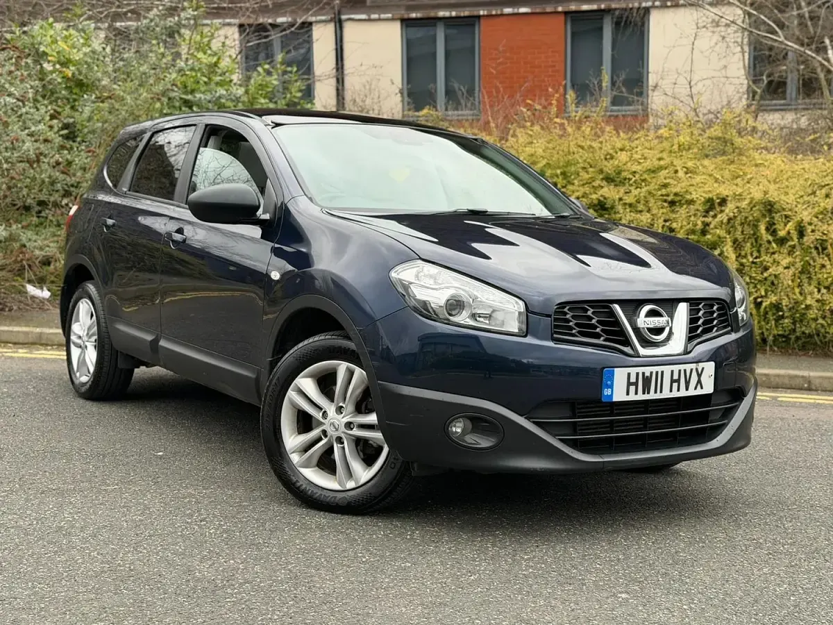 Used Nissan Qashqai +2 Acenta 110 HP (80 kW) 2011 Blue SUV