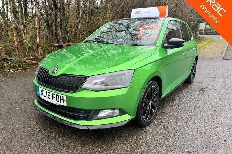 Used Skoda Fabia Monte Carlo 110 HP (80 kW) 2016 Green Hatchback