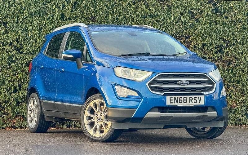 Used Ford Ecosport Titanium 101 HP (74 kW) 2018 Blue SUV