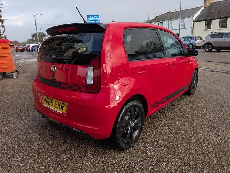 Usado Skoda Citigo Monte Carlo 2017 Rojo Utilitario
