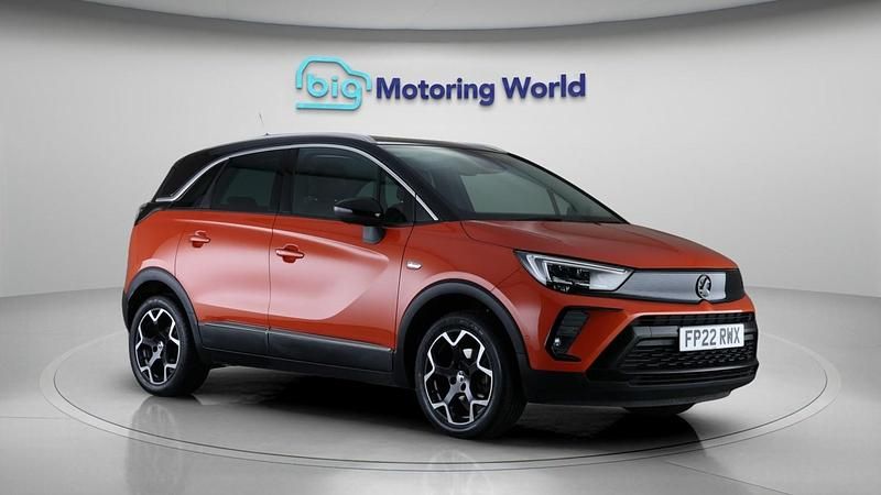 Used Vauxhall Crossland Ultimate 2022 Orange SUV