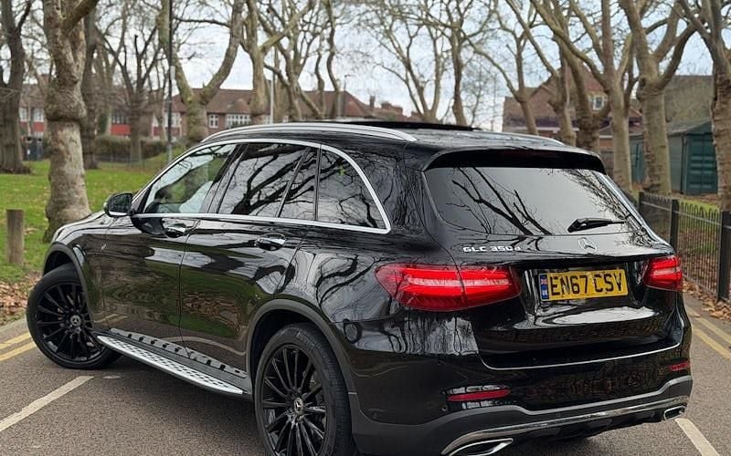 Used Mercedes GLC350 AMG line 258 HP (189 kW) 2017 Black Estate