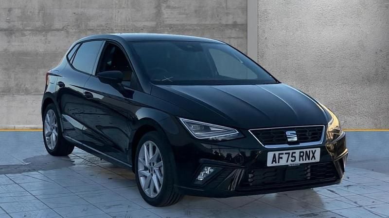 Black New 2025 Seat Ibiza FR Hatchback | £19,190 (Good price) - Image 1/4