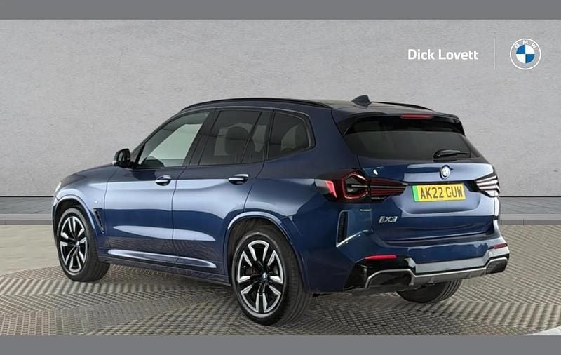 Used BMW iX3 M Sport 210 kW (286 HP) 2022 Blue SUV